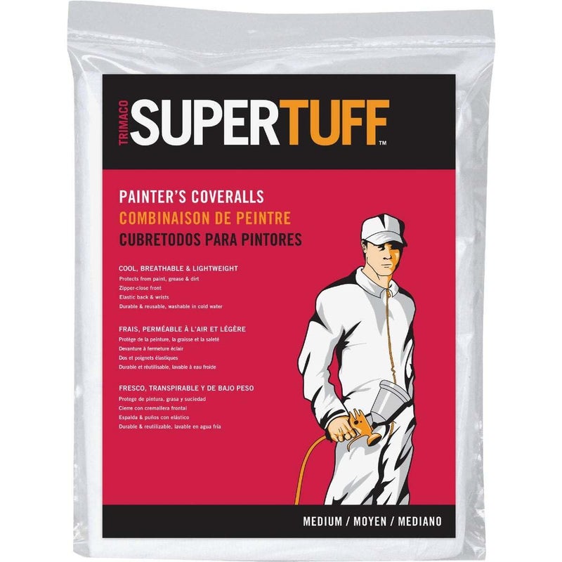 Trimaco SuperTuff Polypropylene Coverall, Medium - Image 5